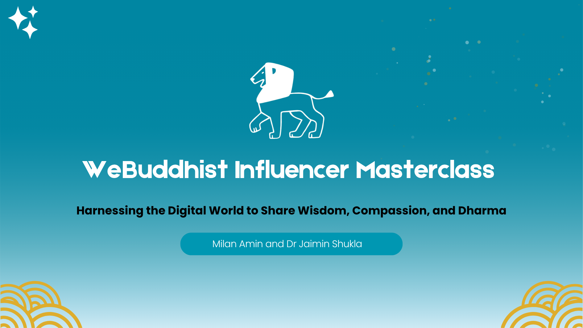 WeBuddhist Influencer Masterclass